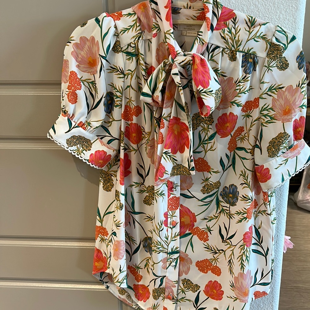 kate spade floral top